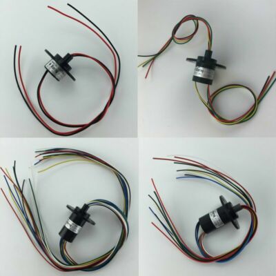 6 8 12 Wires 5A 22mm 500RPM Power Generator Slip Ring Collector für Wind Turbine