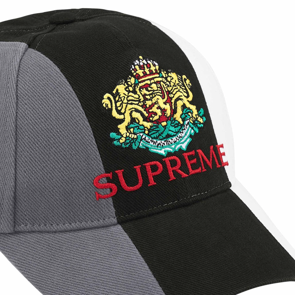 帽子 Supreme 22ss Crest 6-Panel cap Supreme Crest 6-Panel (SS22) - $54