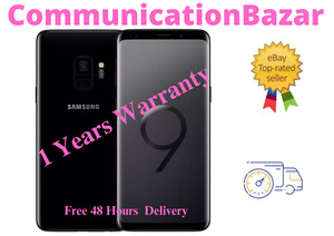 Samsung Galaxy S9 64GB Schwarz Makellos Makellos Entsperrt A+++ Originalverpackt