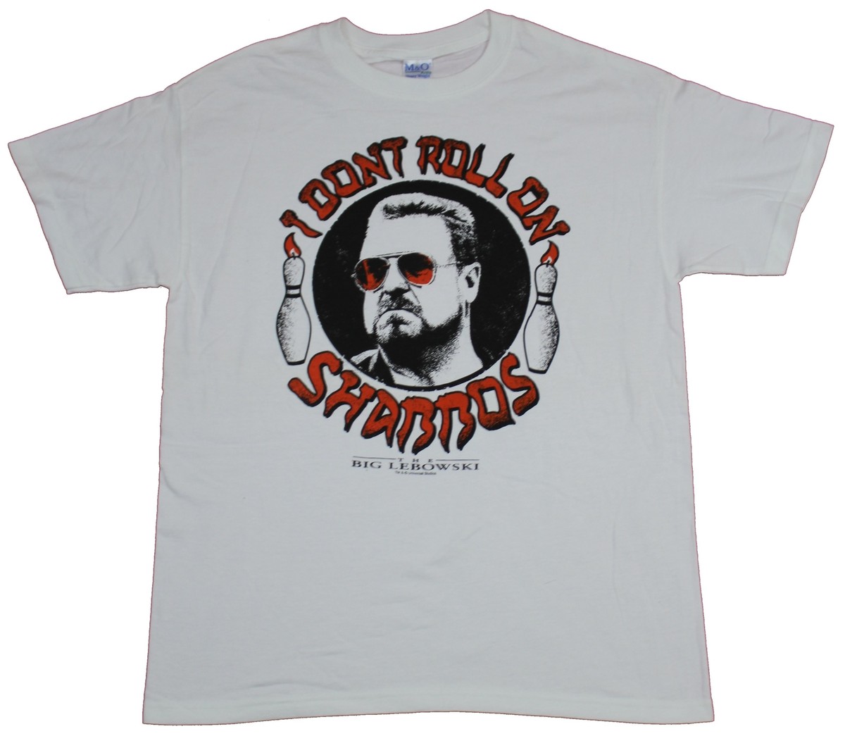 The Big Lebowski Mens T-Shirt -I Don't Roll On Shabbos Walter