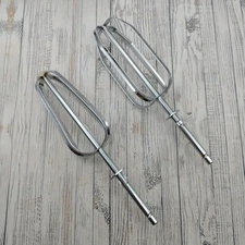 Mixer Replacement Beaters 6 Sided Hexagon Stem Plate Unknown Proctor Silex ?