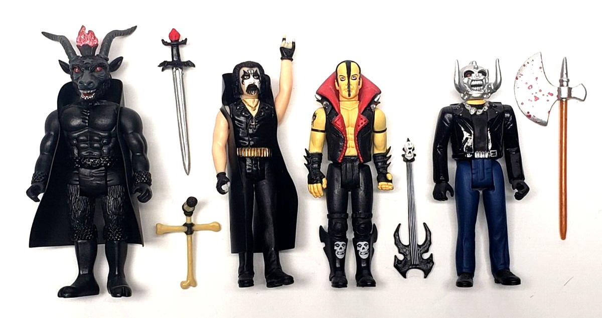 SUPER7 REACTION MUSIC LOT LOOSE KING DIAMOND SLAYER MISFITS JERRY SUPER7 REACTION MUSIC LOT LOOSE KING DIAMOND SLAYER MISFITS JERRY