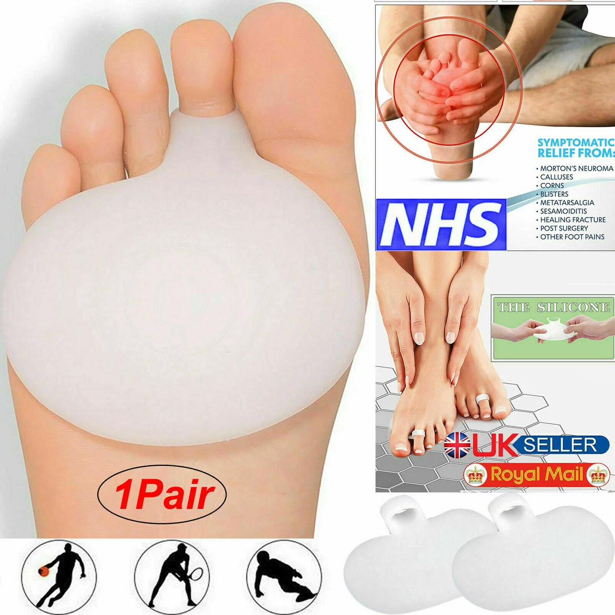 Ball of Foot Gel Pads