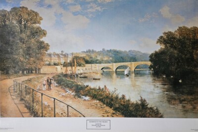 Stephen Selby Druck - RICHMOND ON THAMES von Edmund John Niemann (1813-76)