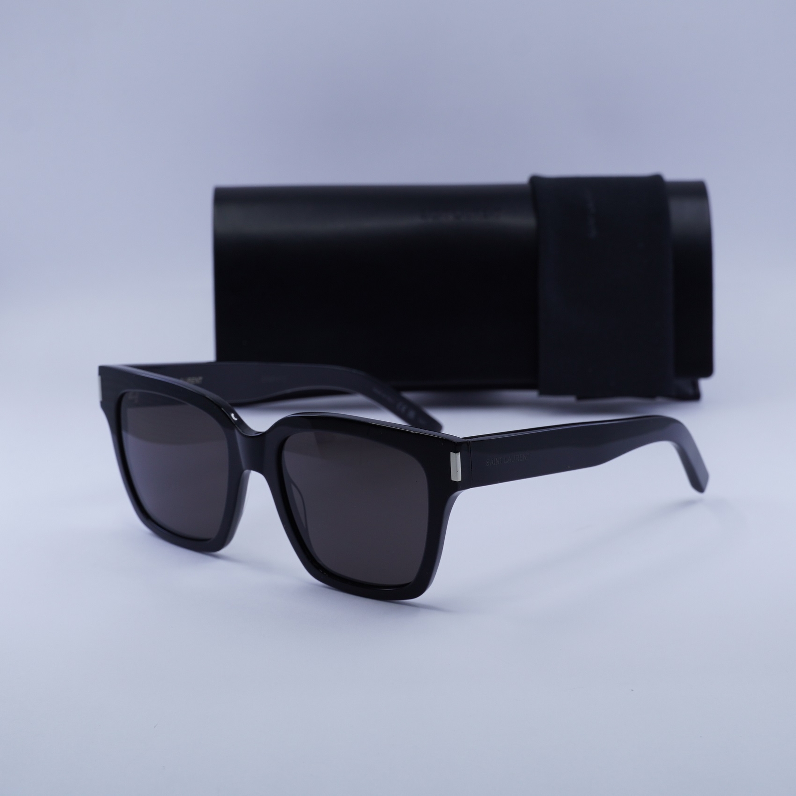 Occhiali da sole Saint Laurent SL507 001 nero grigio 54 19 145 nuovi autentici