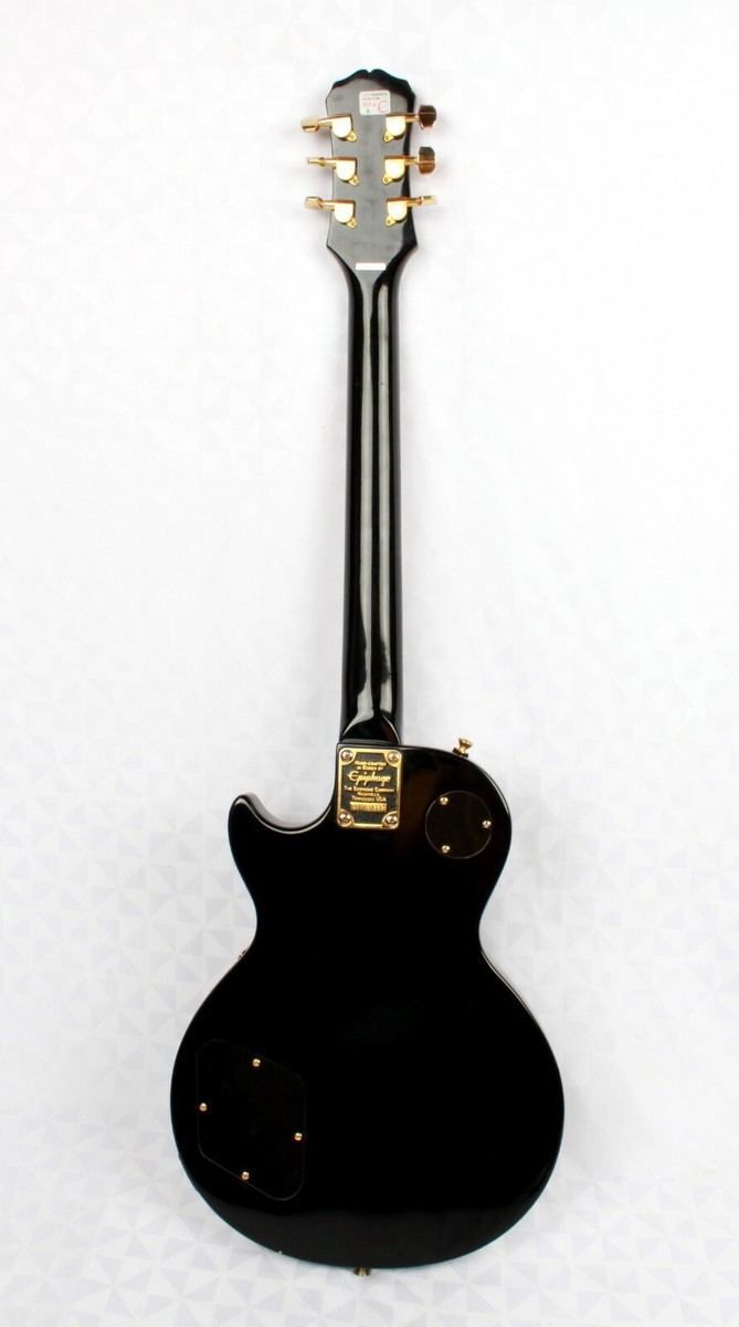 Epiphone Les Paul Electric Guitar Black/Gold | eBay