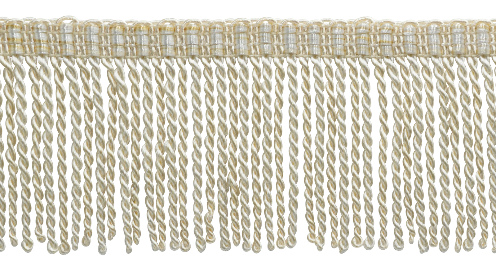 Thin Bullion Fringe Trim, Color# 5055 - Seashell Ivory [Sold By The Yard]