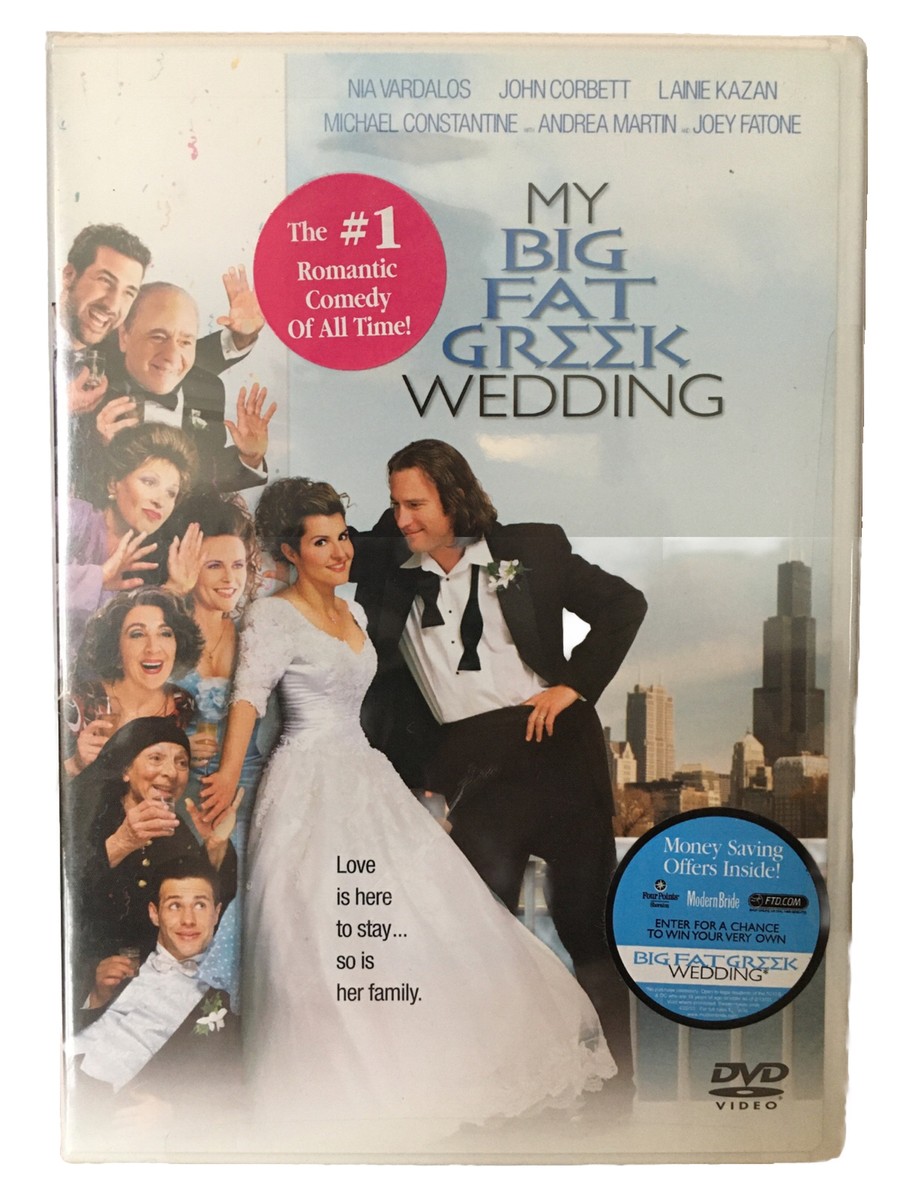 My Big Fat Greek Wedding (DVD 2002)Bonus Features! Full+Widescreen