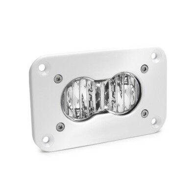 Baja Designs S2 Pro White Flush Mount Clear Wide Cornering LED Aux Light Pod