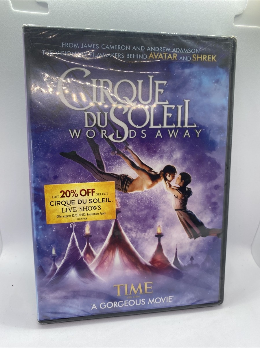 Cirque Du Soleil - Worlds Away - DVD - Factory Sealed w Sticker