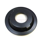 Black 14" Air Cleaner Recessed/Drop Base Holley Edelbrock 4 Barrel 5-1/8" RatRod