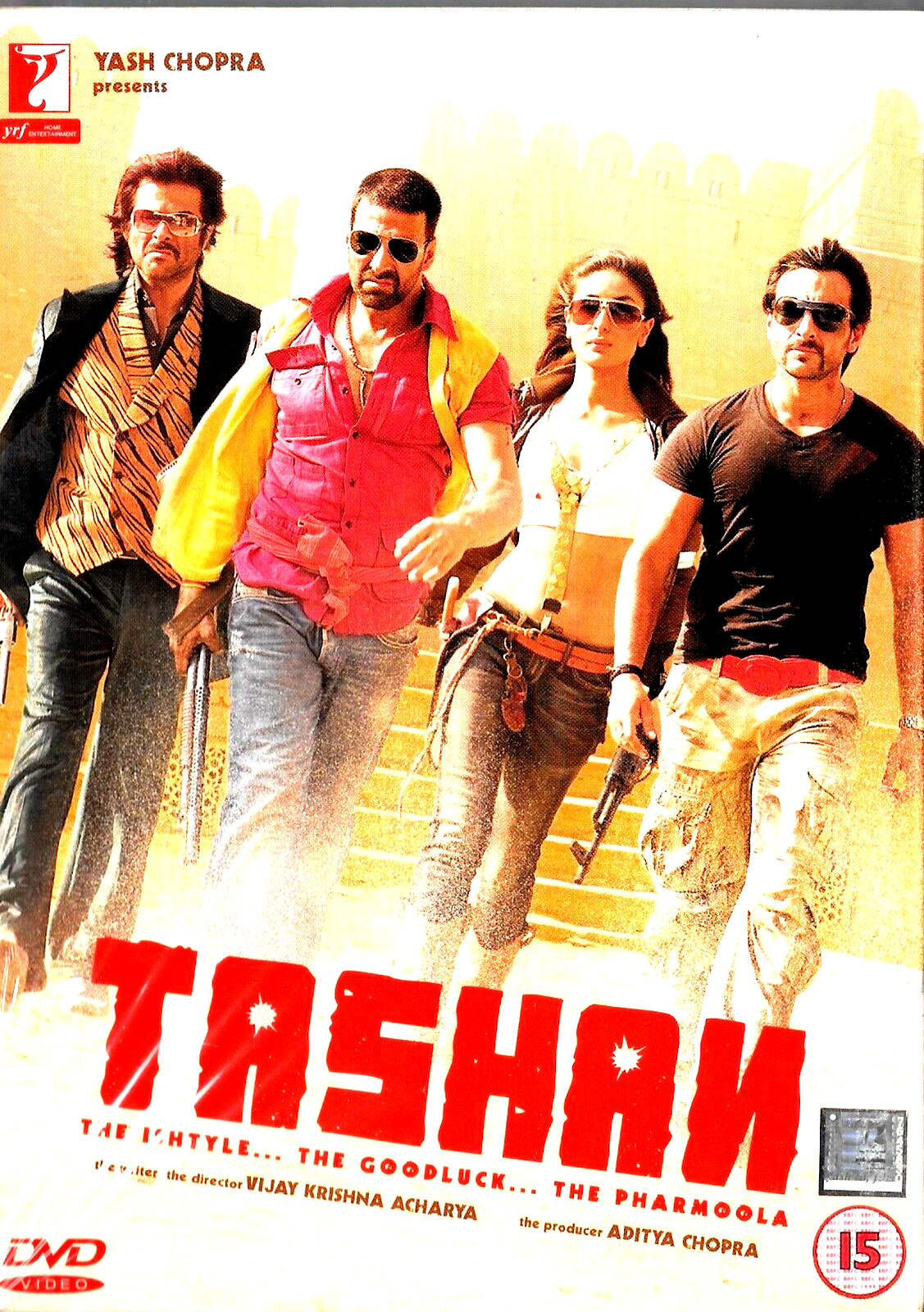 TASHAN - AKSHAY KUMAR,  KAREENA KAPOOR - NEW BOLLYWOOD DVD- MULTI SUBTITLES