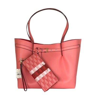 MICHAEL KORS EMILIA LARGE SHOULDER TOTE BAG