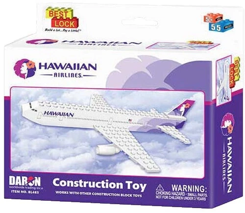 Piezas de juguetes de construcción de plástico Daron y piezas