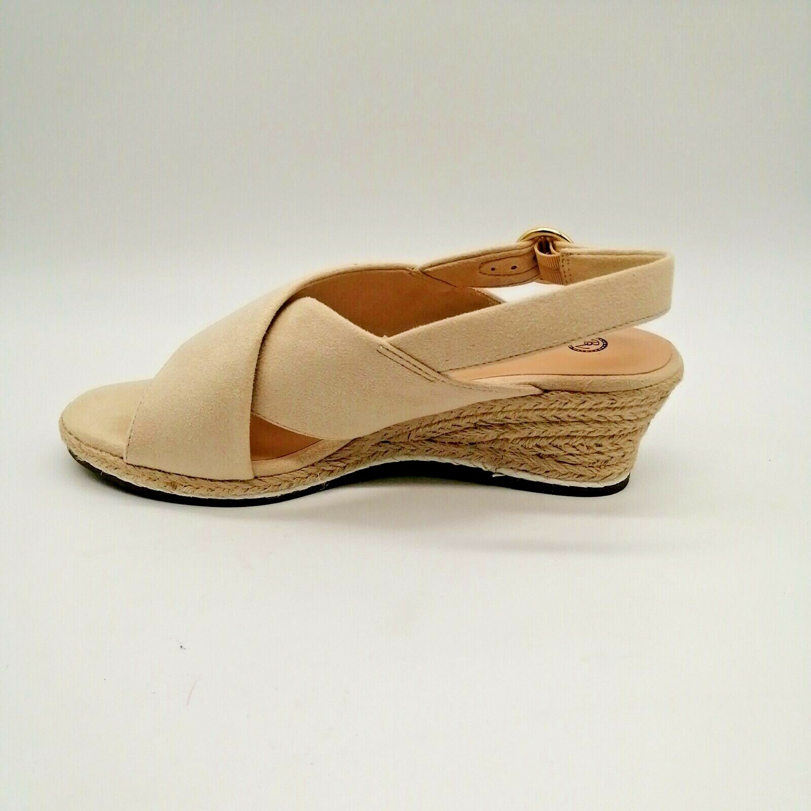 Bella Vita Womens Nadette II Espadrille Wedge Heel Sandals Ivory Sz 9 M  193073427949 | eBay