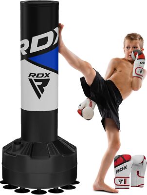 Punching Boxing Bag by RDX, Heavy, Free Standing Punch Bag for Kids,Boxing  Stand