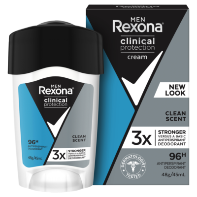 Rexona Men Clinical Protection Clean Scent 45mL Antiperspirant