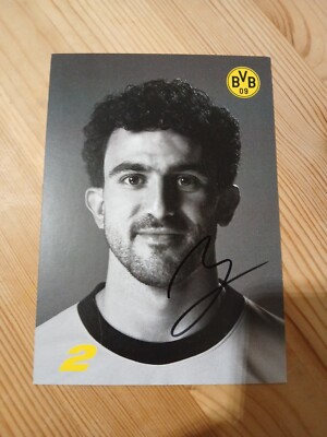 Signierte AK Mateu Morey Borussia Dortmund NEU