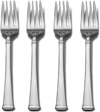 Harmony 18/10 Stainless Steel Salad Fork (Set of Four)