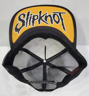 Metal Head Black Death Thrash Colors  Orange Slipknot Trucker Adjustable