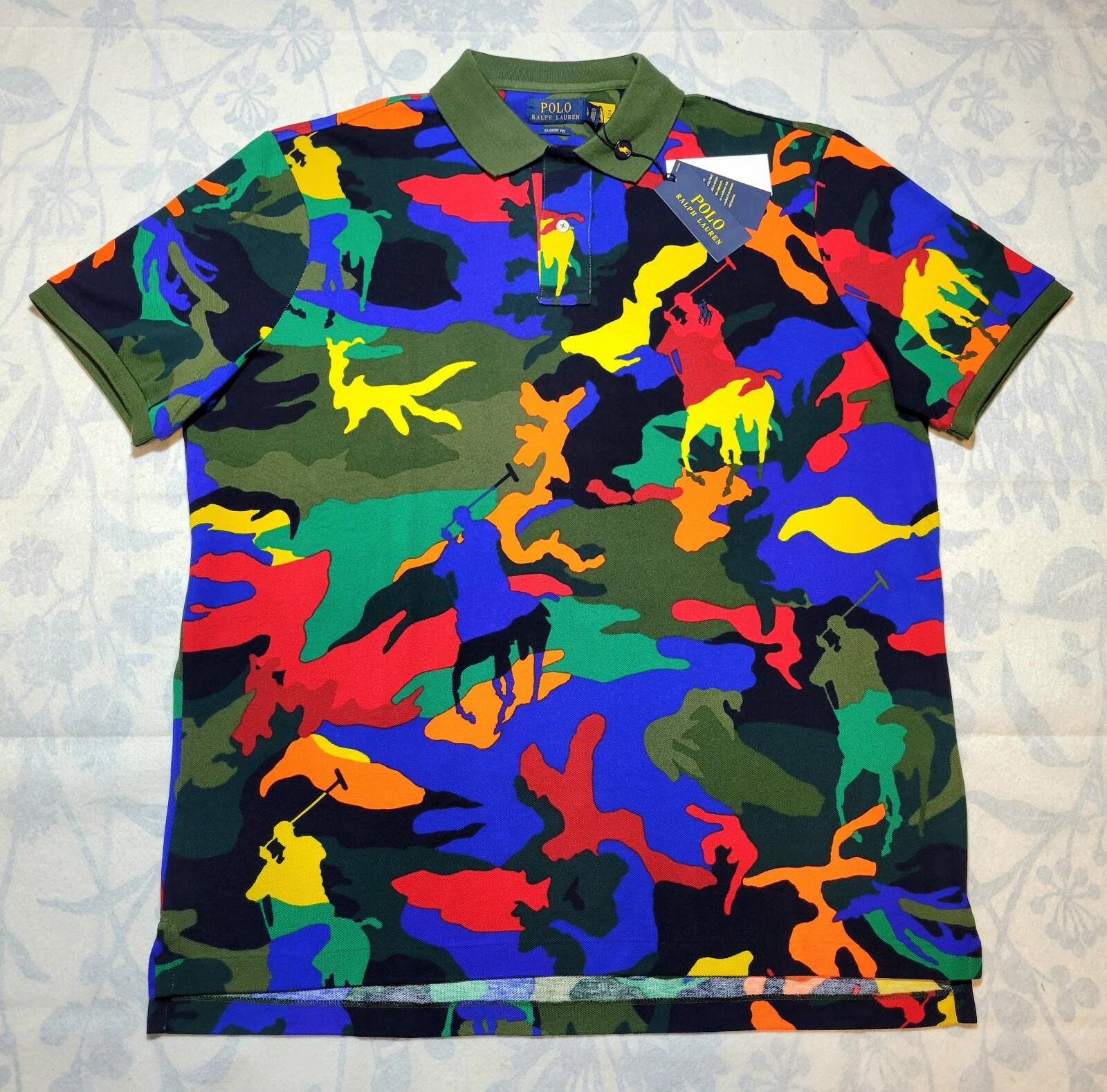 ralph lauren camouflage polo shirt