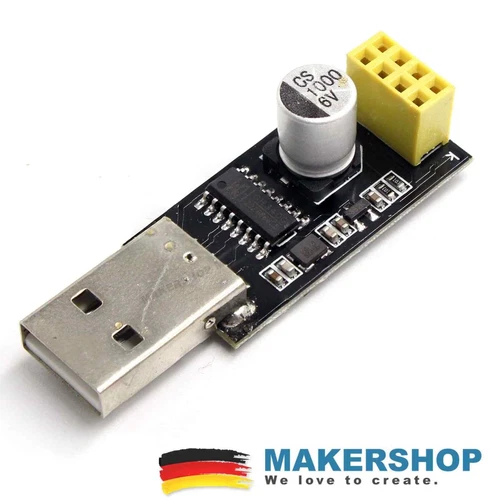 USB ESP8266 ESP01 Seriell Adapter Programmierer ESP 01 UART Arduino