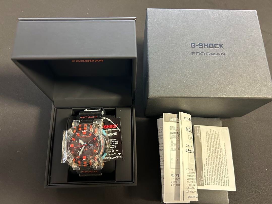 G-SHOCK FROGMAN GWF-A1000APF-1AJR Poison dart frog Watch