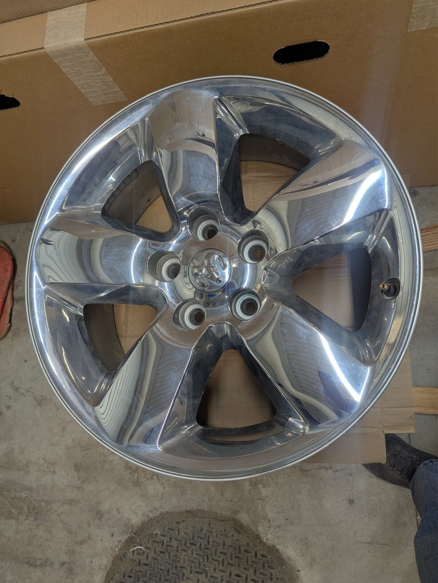 2013-2022 20x8 DODGE RAM 1500 OEM CHROME CLAD ALLOY WHEEL 2450
