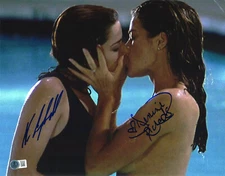 DENISE RICHARDS NEVE CAMPBELL SIGNED AUTOGRAPH WILD THINGS 11X14 PHOTO BECKETT