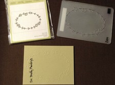 Stampin' Up Pretty Paisleys Textured Impressions Embossing Folder