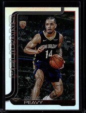 2025 Topps Micah Peavy #241 RC Rookie Rainbow Foilboard
