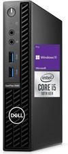 Dell OptiPlex 3080 Micro PC Intel i5-10500T 32GB RAM 1TB NVME SSD Win11P Wi-Fi