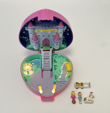 Polly Pocket 1992 Vintage Starlight Castle Playset w/ Working Lights