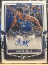2024-25 Panini Donruss Optic - Signature Series Adam Flagler, Adam Flagler...