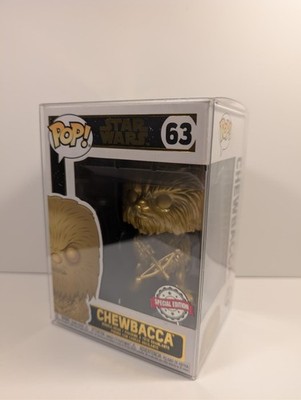 Funko POP! Star Wars Chewbacca #63 | Gold Special Edition