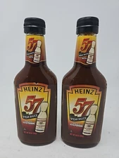 2 PACK - Heinz 57 Steak Sauce with Lea & Perrins 10 oz (Total 20 oz)
