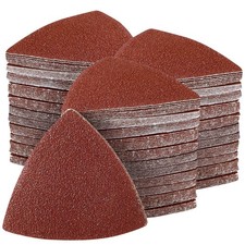 300 PCS Triangle Sanding Discs 40 60 80 120 180 240 Grit Detail Sander Hook Loop 0.15 per gallon