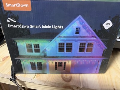 SmartDawn Smart Icicle Lights 304 LED Outdoor Color Changing Tested
