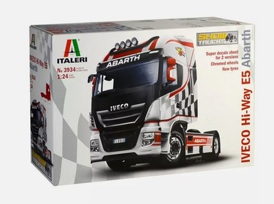 Italeri 3934 Iveco Hi-Way E5 Abarth Maßstab 1:24