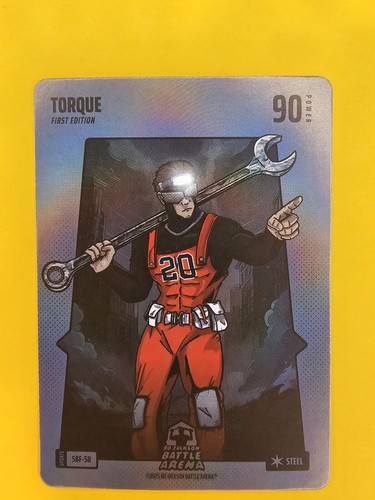 TORQUE SPENCER TORKELSON 2025 BO JACKSON BATTLE ARENA SILVER STEEL FOIL #SBF-58