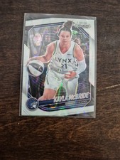 2025 Panini Prizm WNBA Kayla McBride Minnesota Lynx White Seismic