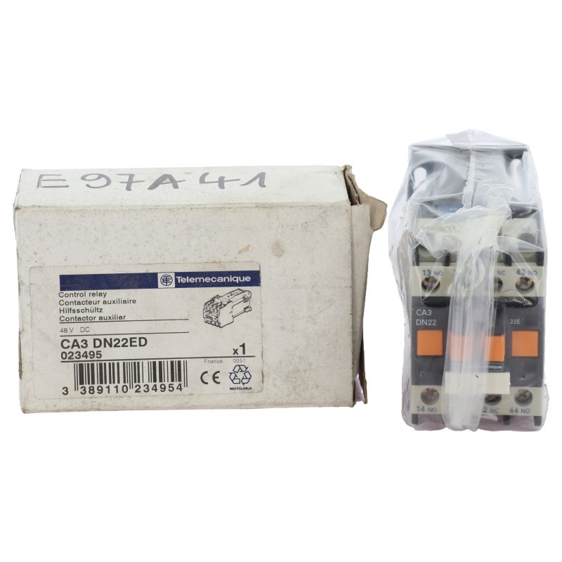 Telemecanique Control Relay CA3-DN22ED 48V DC (B759)