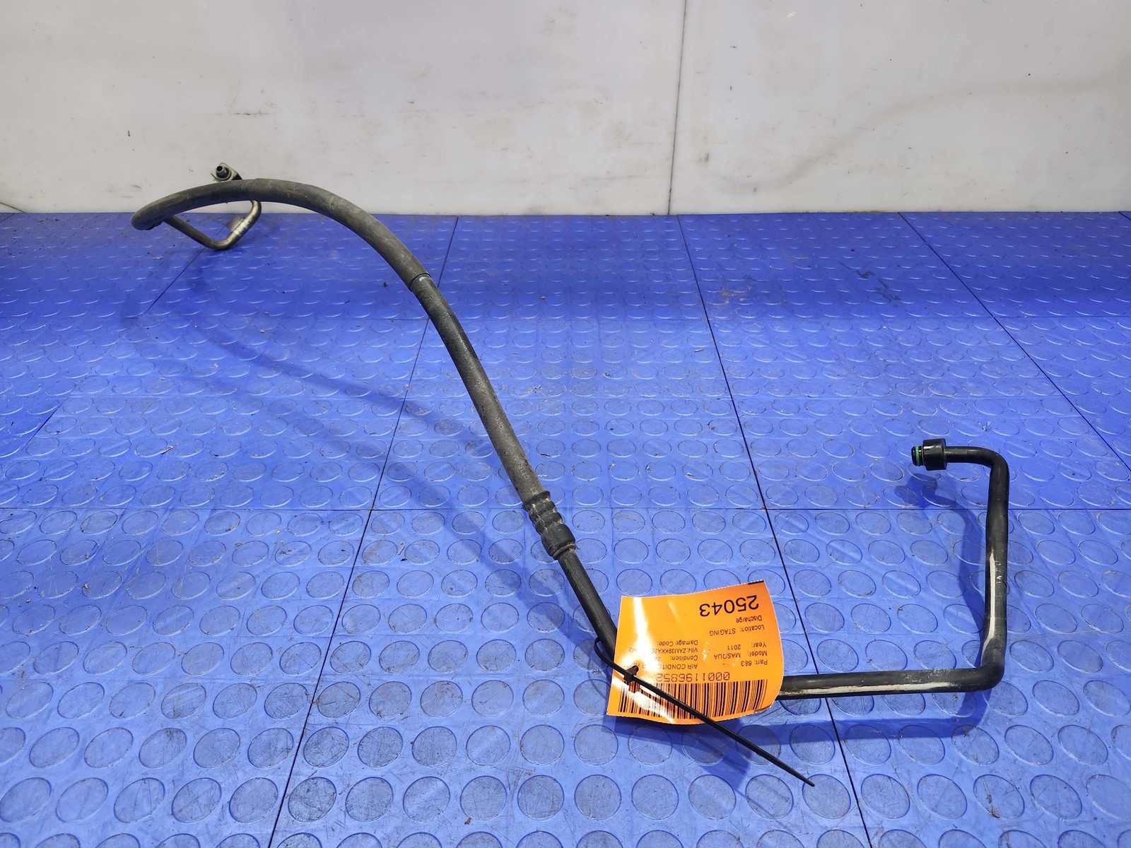 08-12 Maserati Quattroporte M139 4.7L AC Air Conditioner Discharge Hose OEM