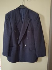 leichtes Herren Sakko, Paolo Negrato, dunkelblau, Gr. XL (28), Nr. 60