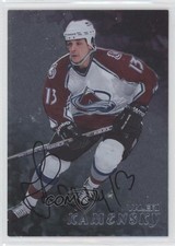 1998-99 ITG Be A Player Silver Auto Valeri Kamensky #186 Auto je2