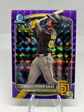 Ethan Salas 2025 Bowman Chrome Purple Geometric /250 #BCP-169