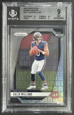CALEB WILLIAMS BGS 9 2024 PANINI PRIZM #301 ROOKIE PANDORA RC 267/400 BEARS