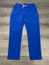 Figs Women’s Yola Skinny Scrub Pants Size Small S Tall Blue
