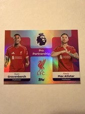 Topps Premier League 2026 Ryan Gravenberch & Alexis Mac Allister Pro Partnership