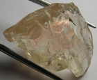 SUNSTONE, PALE STRAW YELLOW WITH COPPER SHILLER, FOR FACETING, OREGON, U.S.A. — photo 1